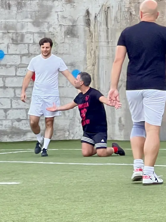 Azione con il portiere durante l'edizione 2026 del torneo