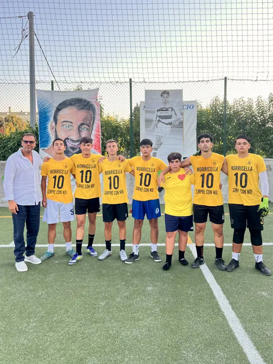 La Squadra Ragazzi Gialla dell'edizione 2026 del torneo del 15 luglio
